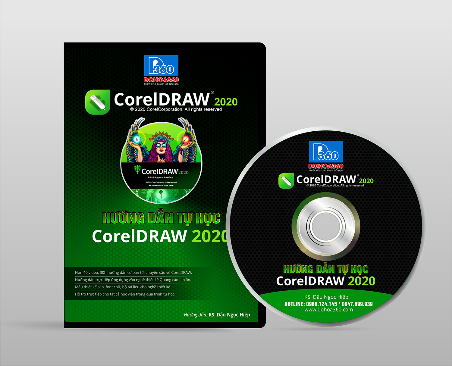 Học CorelDRAW Quảng cáo - In ấn