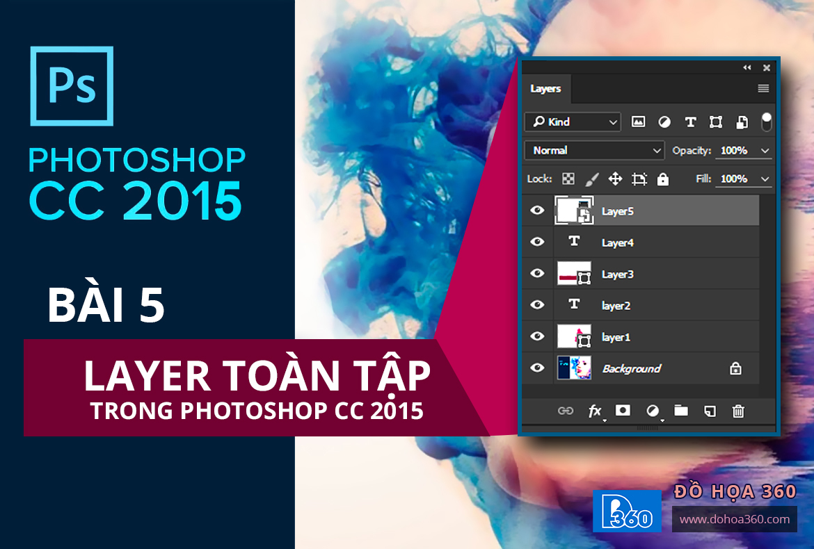 Toàn tập về Layer trong Photoshop CC 2015